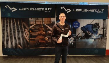 Lapua Chains strengthens its export team – Janne Lager has started as a key account manager